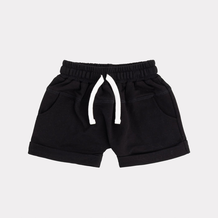 Essential Harem Shorts in Black