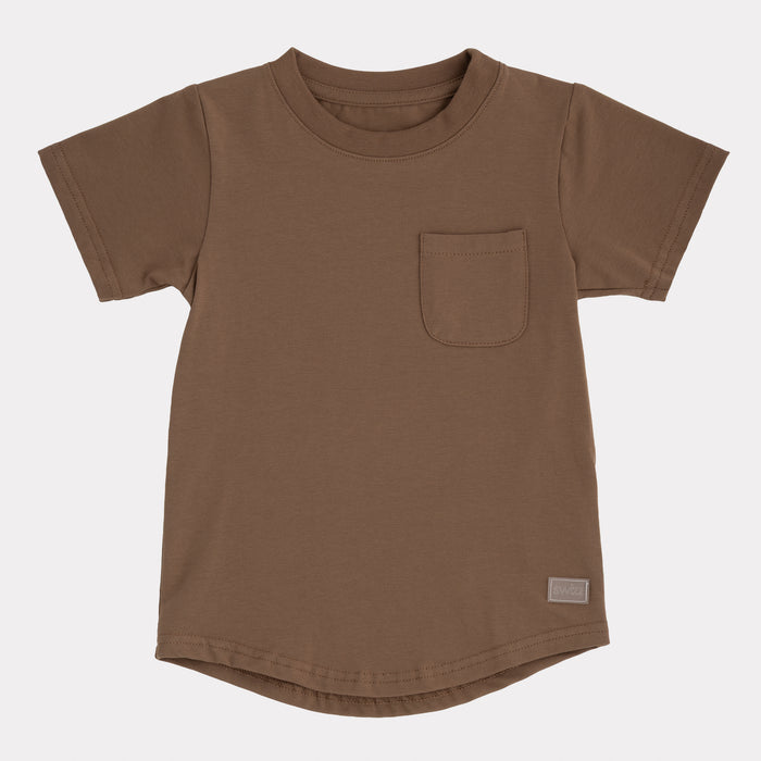 Lightweight Pocket T-Shirt in Maple