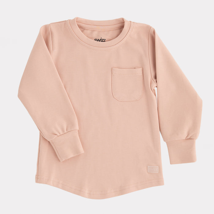 Premium Long Sleeve Shirt in Clay