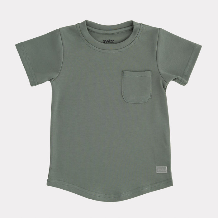Premium Pocket T-Shirt in Thyme